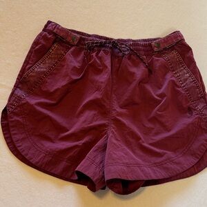 Free People Movement Loose Shorts Side Pockets Drawstring Waist Size L